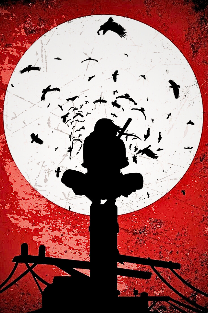 Metta Poster Itachi Red