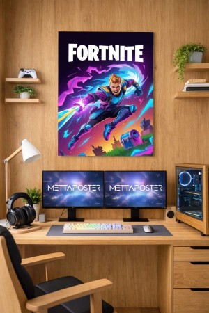 Póster Fortnite Salto de...