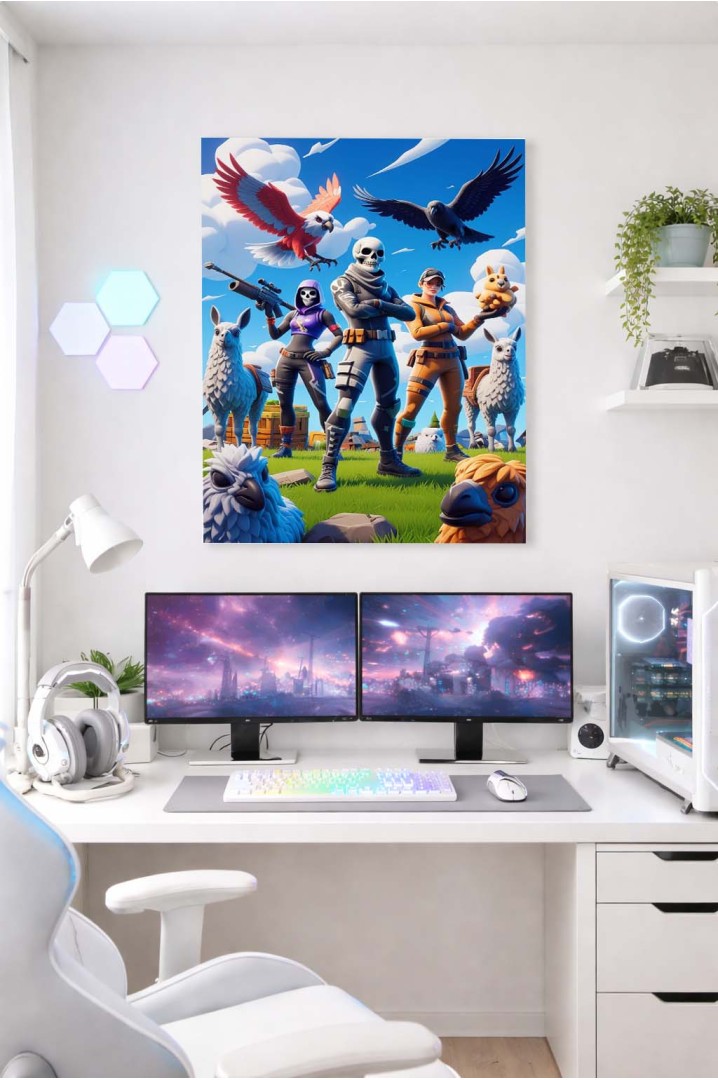 Póster Escuadra Legendaria de Fortnite
