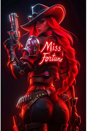 Póster Miss Fortune –...
