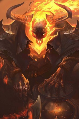 Póster Demonio Infernal de...