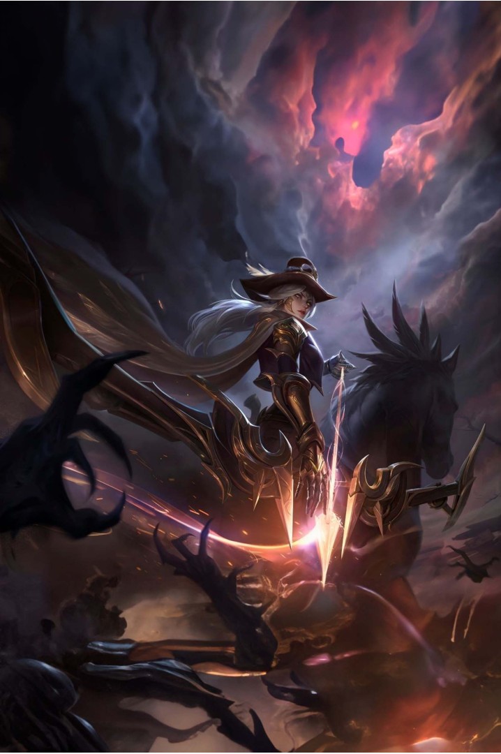 Póster Ashe – League of Legends