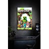 Póster Minecraft Aventuras Pixeladas