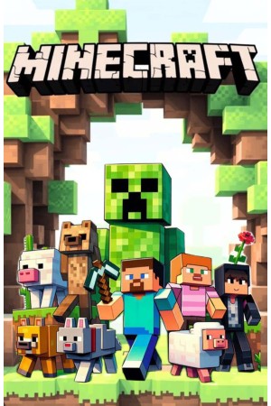 Póster Minecraft Mundo de...