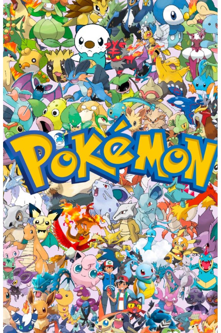 Póster Pokémon Multigeneracional – Colección...