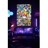 Póster Pokémon Ash con Pikachu y Pokémon Legendarios