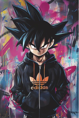 Metta Poster Goku Street
