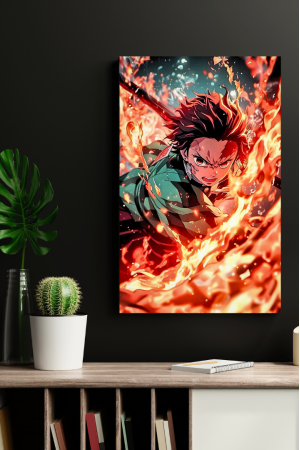 Metta Poster Tanjiro Llama