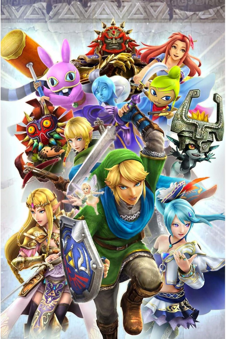 Póster The Legend of Zelda – Héroes de Hyrule...