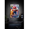 Póster Super Mario – Salto Estelar en Escena Explosiva