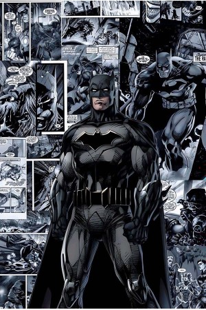 Póster Batman Estilo Cómic...