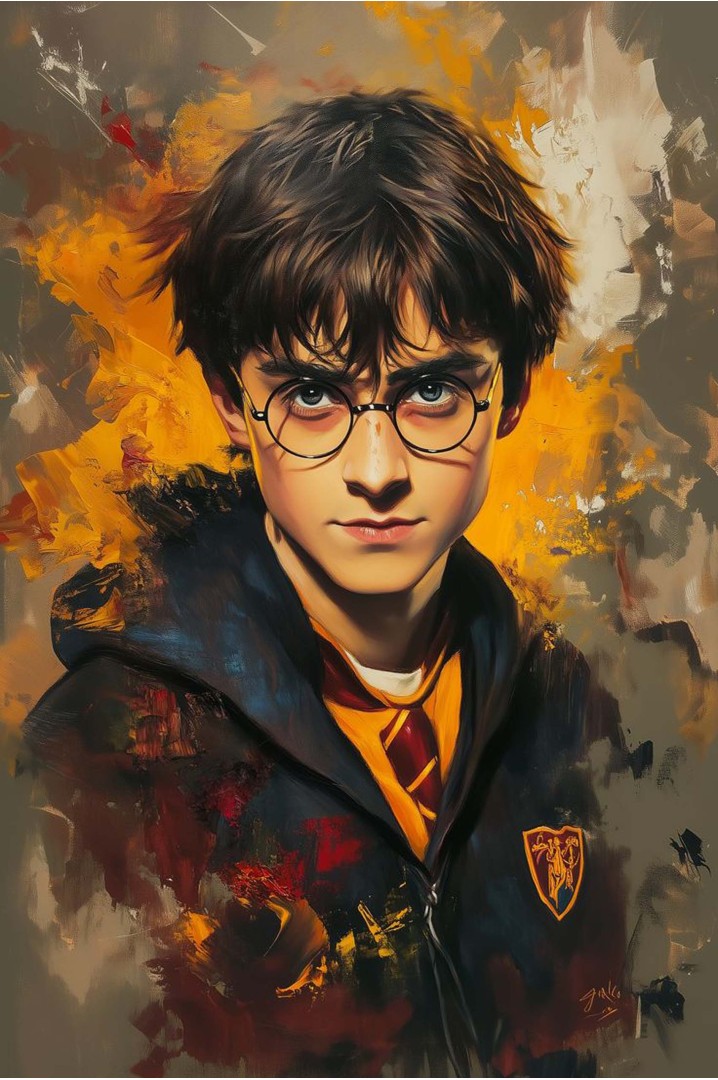 Póster Harry Potter – El Joven Mago