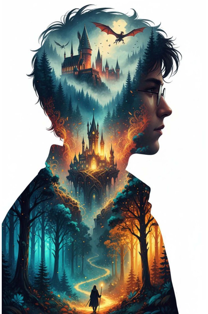 Póster Harry Potter – El Camino hacia Hogwarts