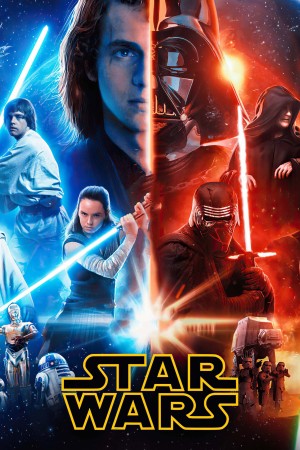 Póster Saga Galáctica – Luz...