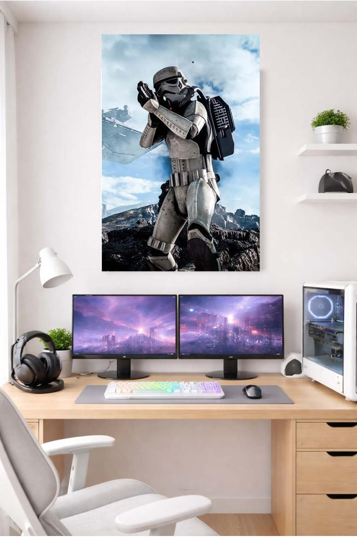 Póster Soldado Imperial – Batalla Galáctica