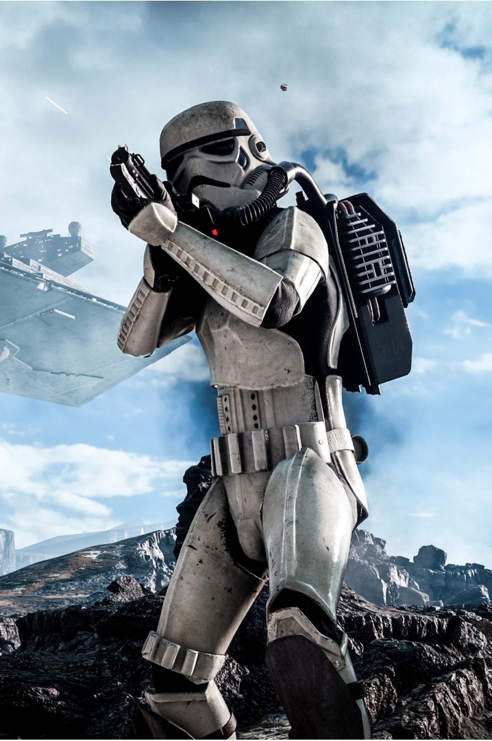 Póster Soldado Imperial – Batalla Galáctica