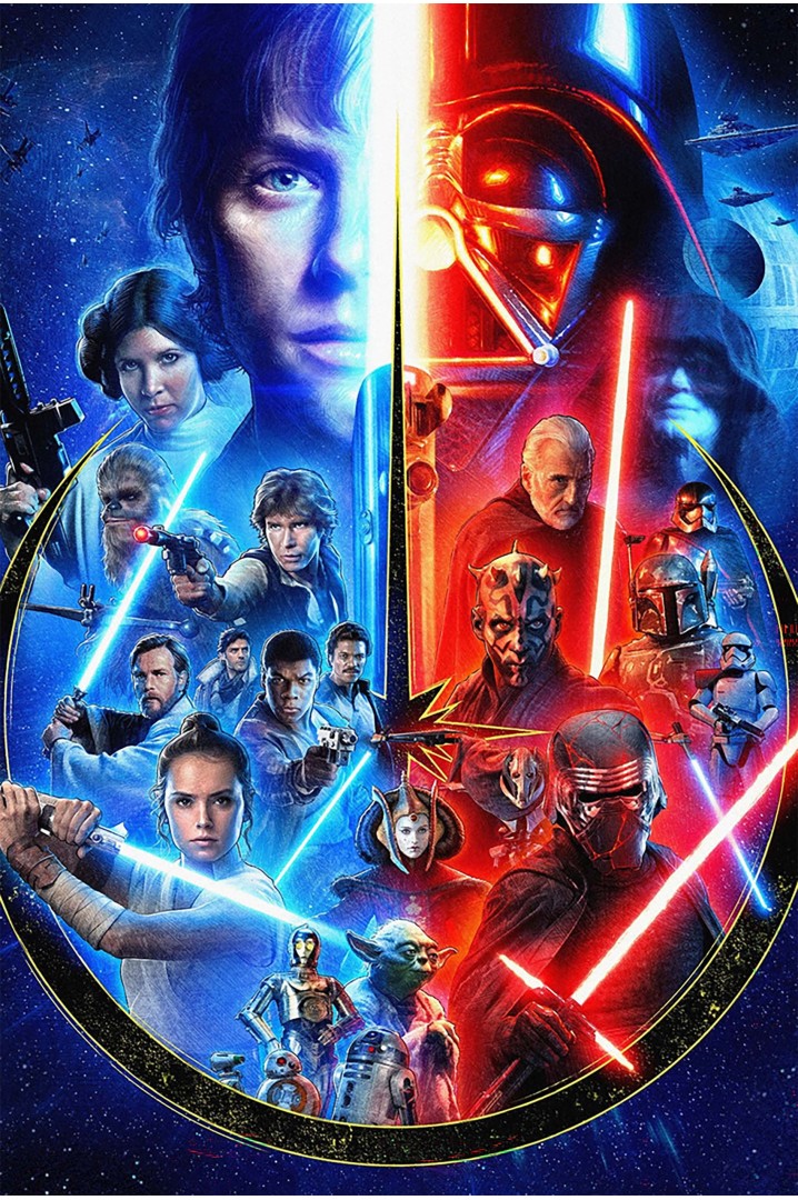 Póster Batalla Galáctica – Star Wars