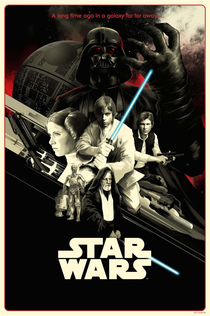 Póster Star Wars Episodio IV – Edición Clásica...