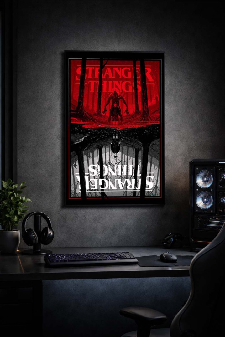 Póster Stranger Things – Mundo del Revés Edición Oscura