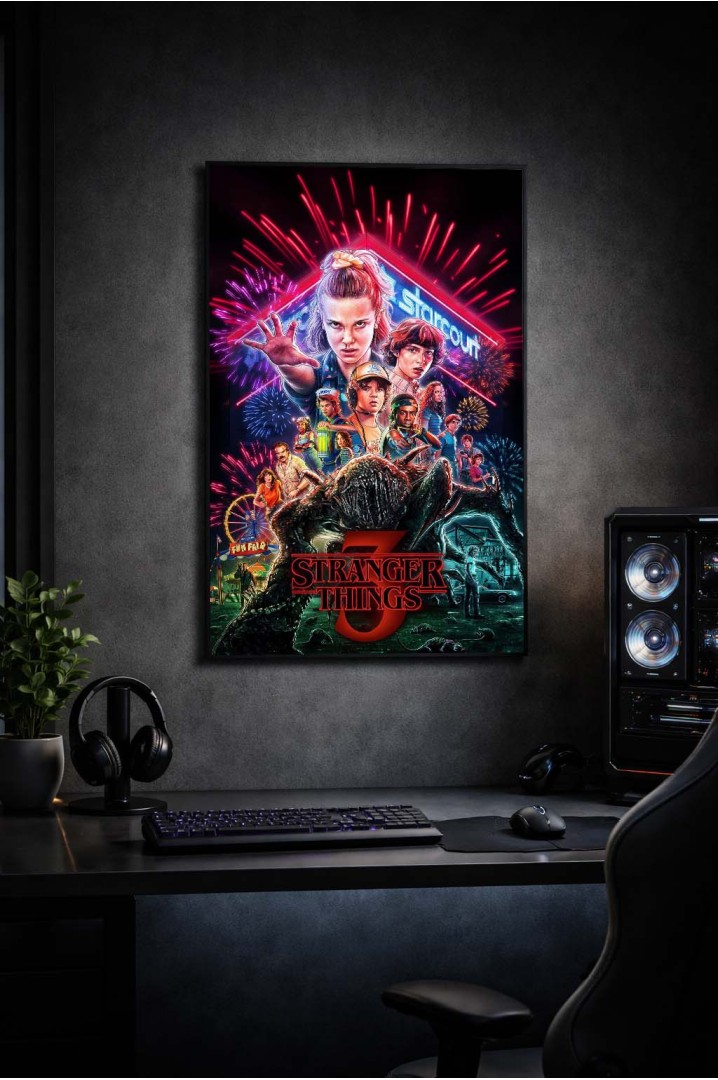 Póster Stranger Things – Temporada 4 Edición Épica