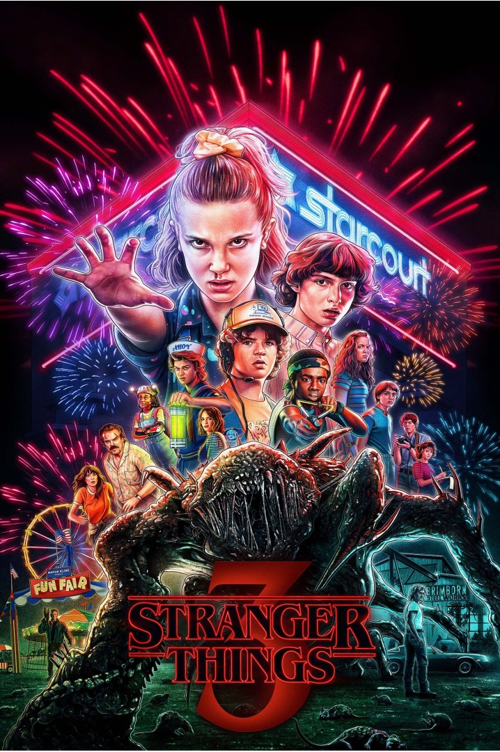 Póster Stranger Things – Temporada 4 Edición Épica