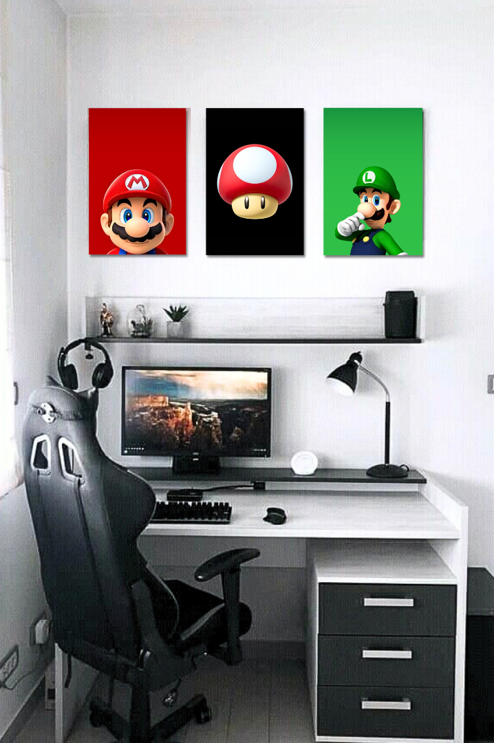 Metta Poster Seta Super Mario