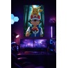 Mettaposter Pokémon Batalla Épica – Ash, Pikachu y Equipo en Metacrilato Premium