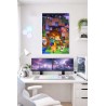 Mettaposter Minecraft Aventura Pixel – Steve, Creeper y Mundo Bloques en Metacrilato Premium