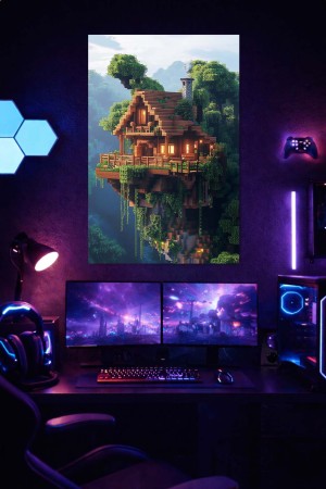 Mettaposter Minecraft Casa...