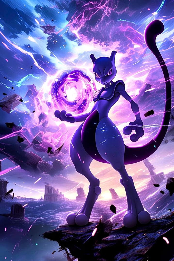 Metta Poster Mewtwo