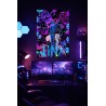 Mettaposter Vi Arcane League of Legends – Arte Rebelde en Metacrilato Premium