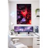 Mettaposter High Noon League of Legends – Diseño Infernal en Metacrilato Premium