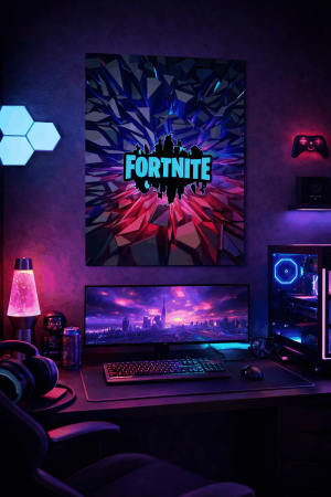 Mettaposter Fortnite Neon –...