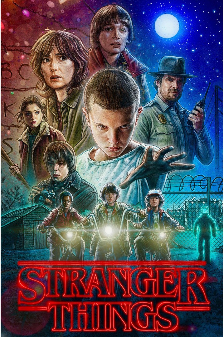 Mettaposter Stranger Things Retro – Eleven y...