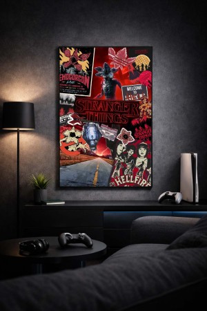 Mettaposter Stranger Things...