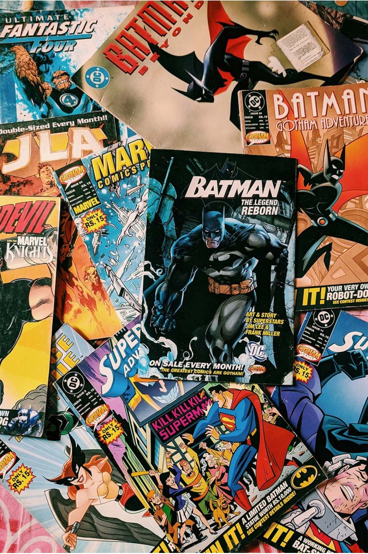 Mettaposter Batman Comic Collage – Póster Retro...