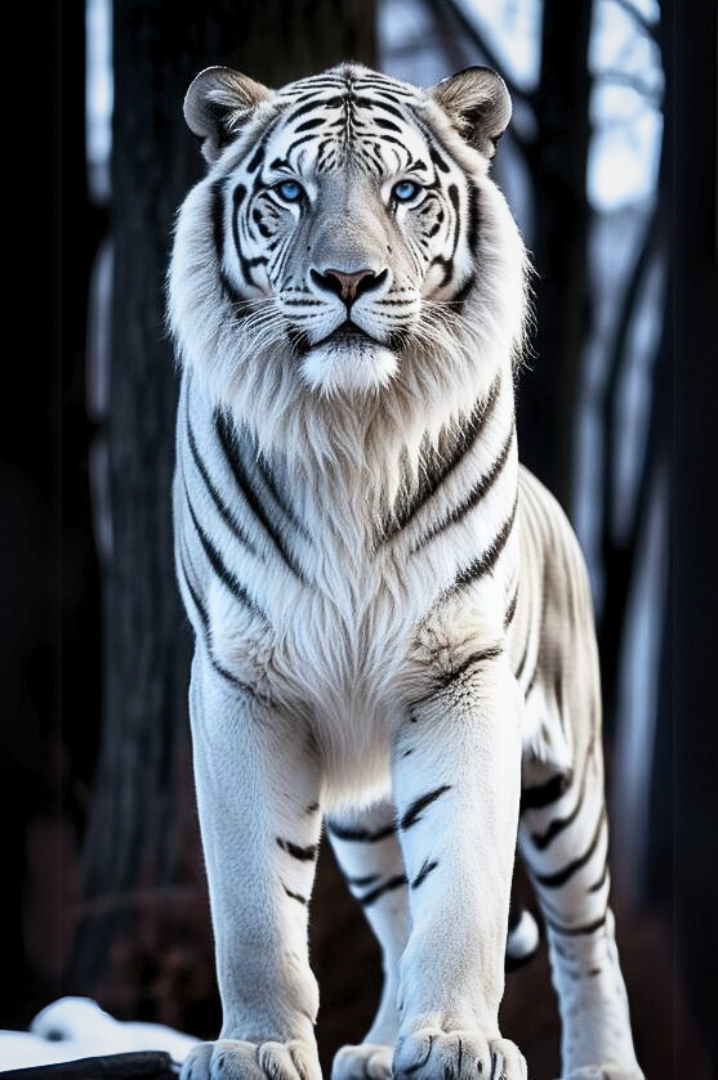 Metta Poster Tigre Blanco