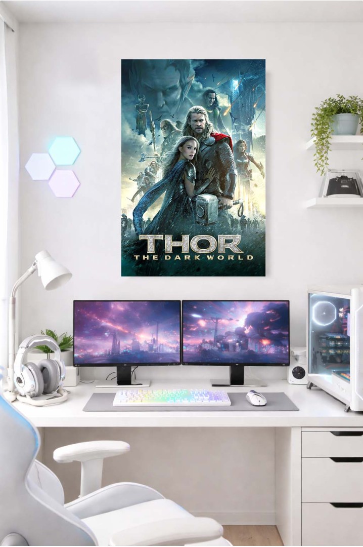 Mettaposter Thor The Dark World – Póster Marvel