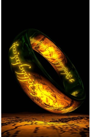 Mettaposter El Señor de los Anillos – The One Ring 2