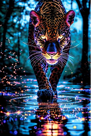 Metta Poster Leopardo