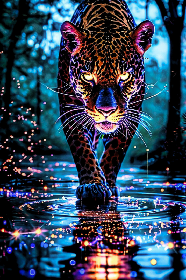 Metta Poster Leopardo