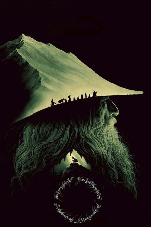 Mettaposter Gandalf – Journey Through Middle-earth 2
