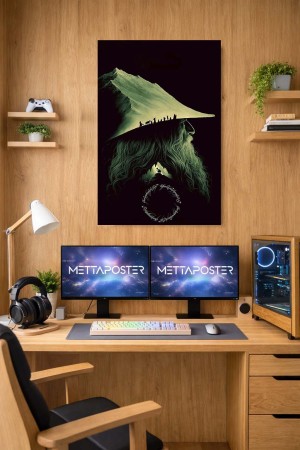 Mettaposter Gandalf – Journey Through Middle-earth