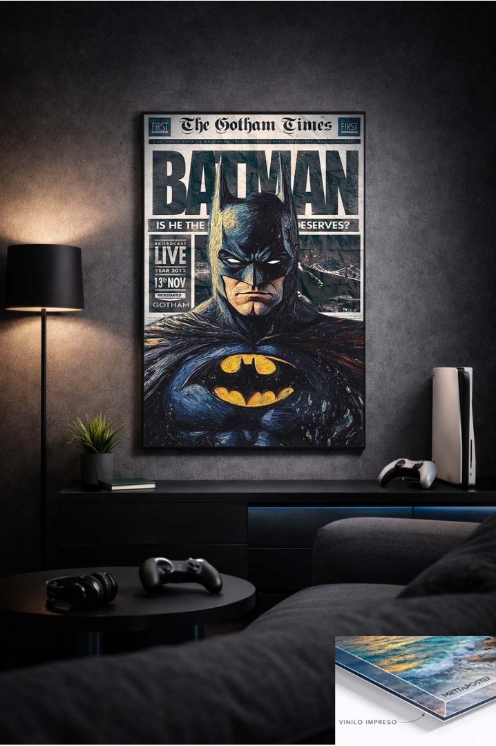 Mettaposter Batman – Gotham Times