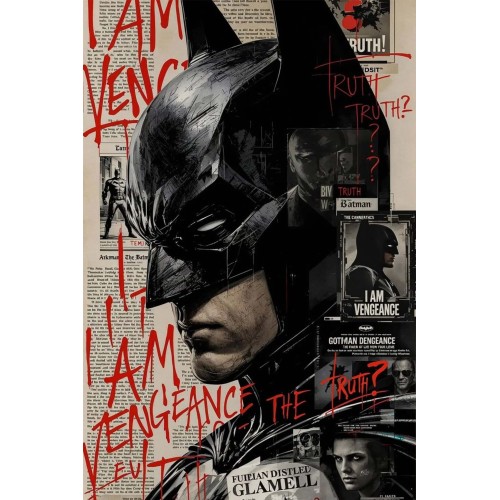 Mettaposter Batman – Vengeance 2