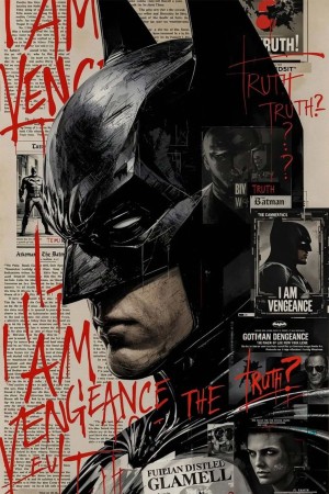 Mettaposter Batman – Vengeance