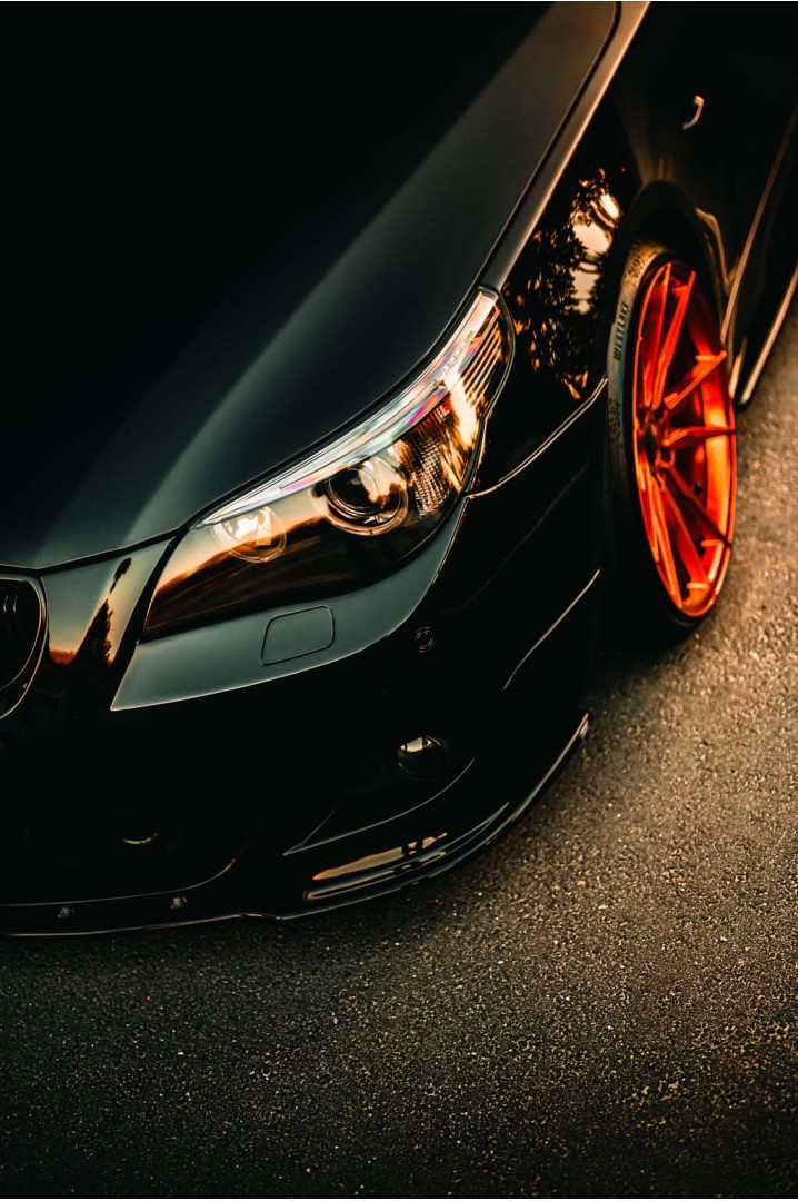 Mettaposter BMW – Black & Red