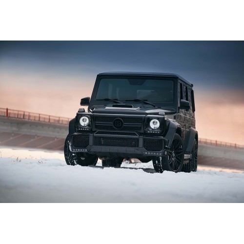 Mettaposter Mercedes G Brabus – Black Snow Edition 2