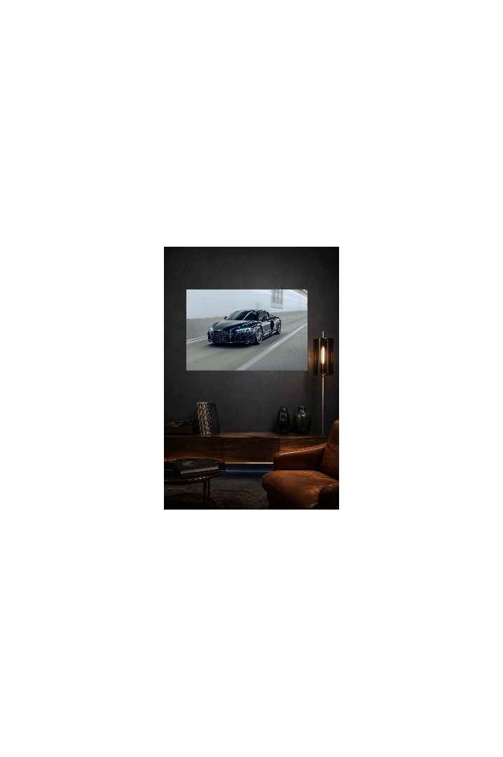 Mettaposter Audi R8 – Black Motion Edition