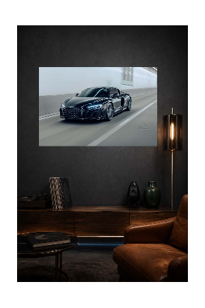 Mettaposter Audi R8 – Black Motion Edition
